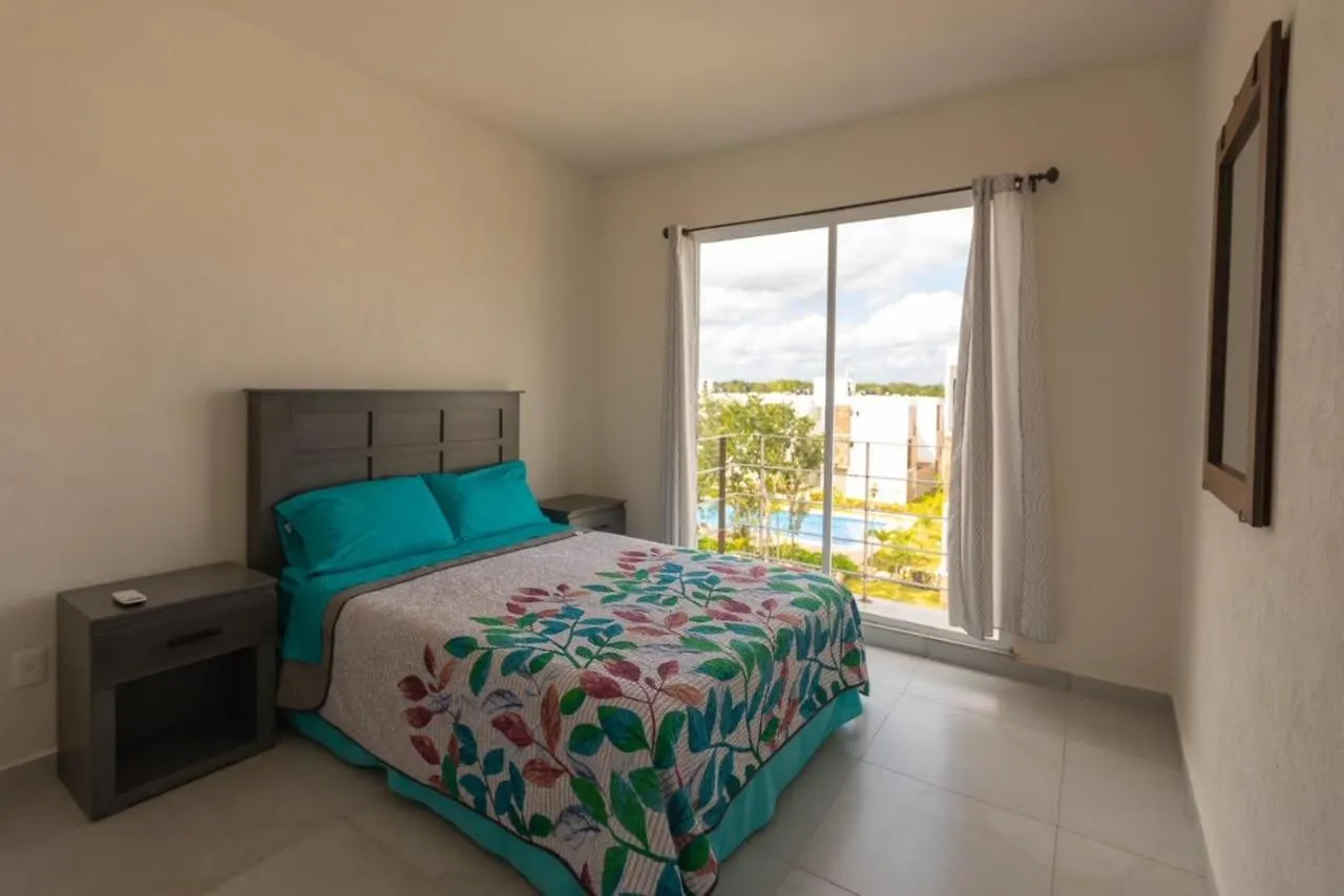 Gran Apartamento En Privada - Pool Kids Zone Bbq Playa del Carmen Mexico
