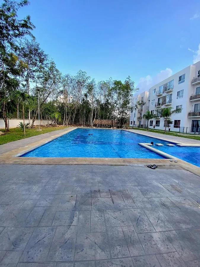 Gran Apartamento En Privada - Pool Kids Zone Bbq Playa del Carmen 0*,