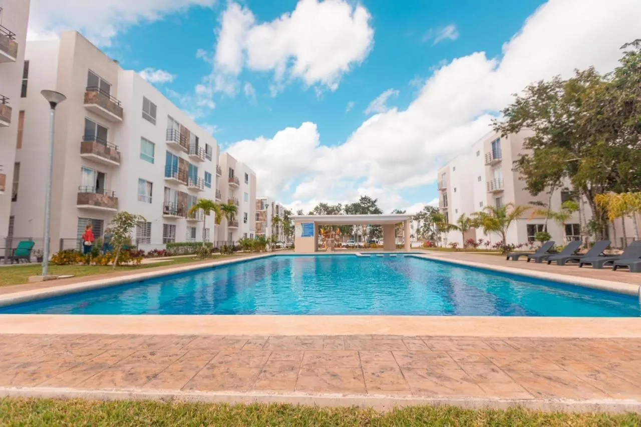 Gran Apartamento En Privada - Pool Kids Zone Bbq Playa del Carmen 0*,  Mexico