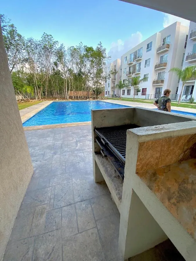 Gran Apartamento En Privada - Pool Kids Zone Bbq Playa del Carmen 0*,  Mexico