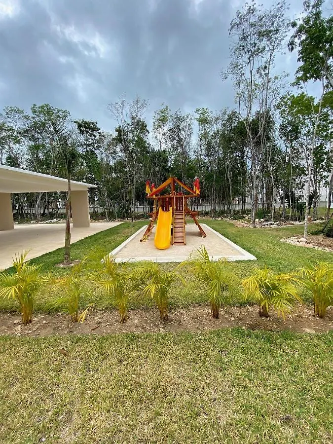 Gran Apartamento En Privada - Pool Kids Zone Bbq Playa del Carmen Apartment