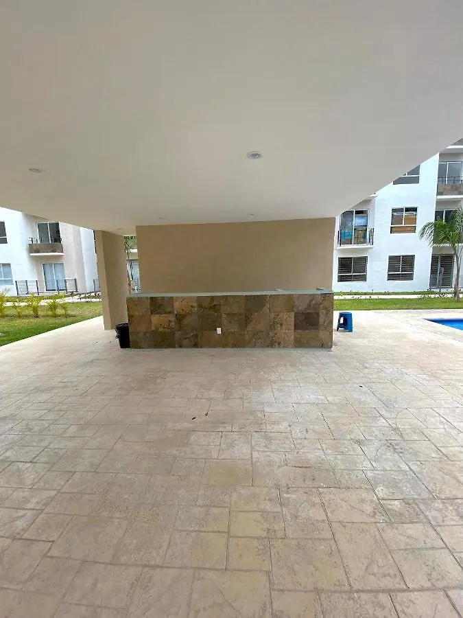 Gran Apartamento En Privada - Pool Kids Zone Bbq Playa del Carmen