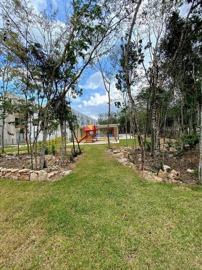 Apartment Gran Apartamento En Privada - Pool Kids Zone Bbq Playa del Carmen