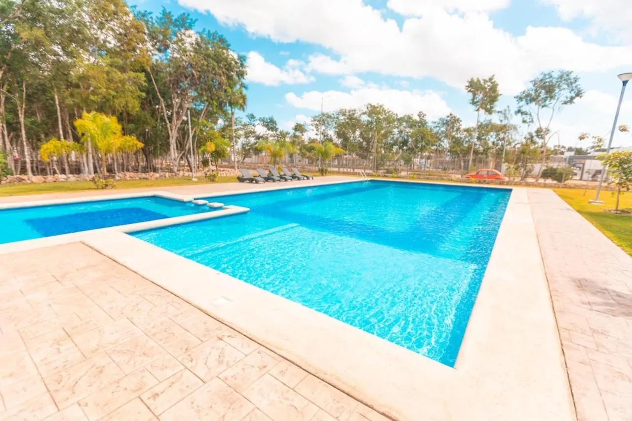 Apartment Gran Apartamento En Privada - Pool Kids Zone Bbq Playa del Carmen Mexico