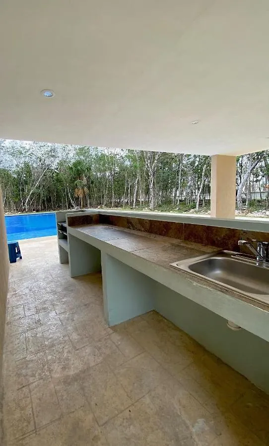 Gran Apartamento En Privada - Pool Kids Zone Bbq Playa del Carmen