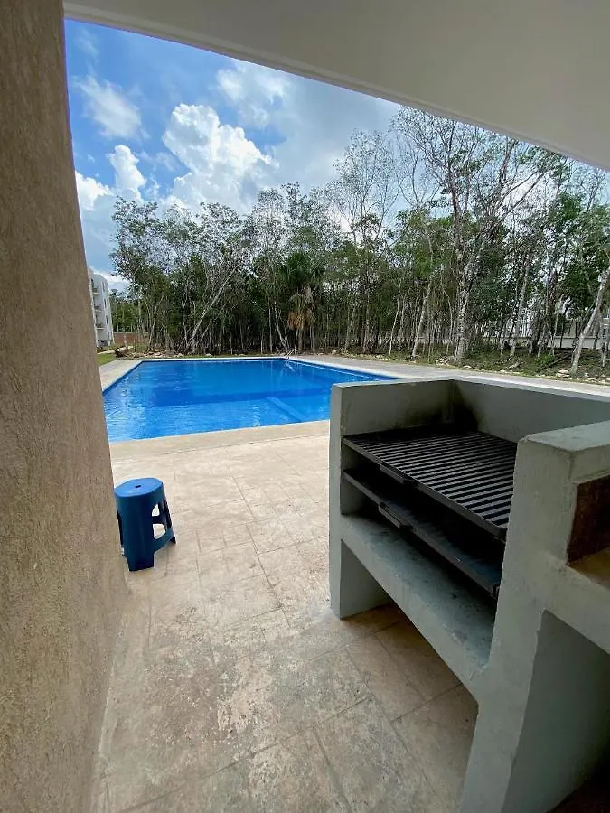 Gran Apartamento En Privada - Pool Kids Zone Bbq Playa del Carmen Meksika